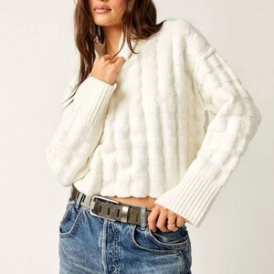 Free People Soul Searcher Mock Neck Sweater